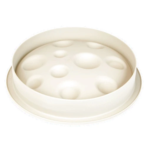 Silikomart Luna (Moon) Silicone Mold, Flexible Dome-shaped Cake Pan with 3D Technology and Textured Crater Detailing, Oven, Microwave, Freezer and Dishwasher Safe, 56-1/2-Fluid Ounces, Made in Italy