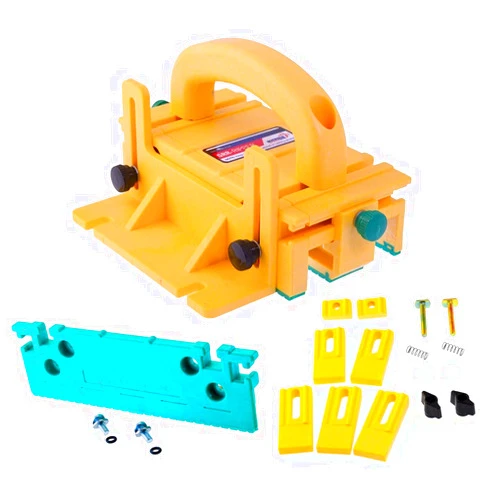MICROJIG GRR-RIPPER GR-100 3D Pushblock With 1/8-Inch Leg And Gravity Heel Kit