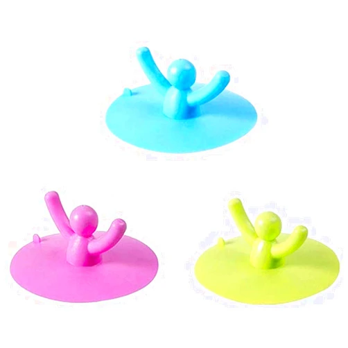 NJMK Bathtub Drain Stopper Silicone Bath Tub Drain Stopper Plug Cover, Baby Bathtub Stopper, Basin Plug, Floor Drains and Kitchen Sinks for Kitchens, Bathrooms, Laundries, Sink Strainer