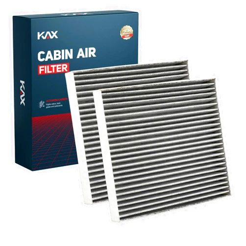 KAX Cabin Air Filter,CF11671 Replacement for Ram 1500 2016-2019, Ram 2500 2016-2022, Mzd CX-7 2007-2012, Ram 3500 2018-2022,Wagoneer, w/Activated Carbon Passenger Compartment Air Filter, 2Pcs