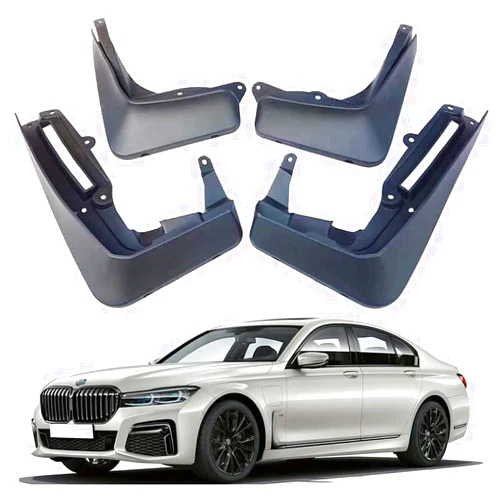 ZSW666 4 Pcs Car Mud Flaps for BMW 7 Series M Sport Sedan G11 G12 2017-2021 2018 2019 2020, Front& Rear Mud Flap Guard Fenders Mudguard Splash Protection car External Accessories