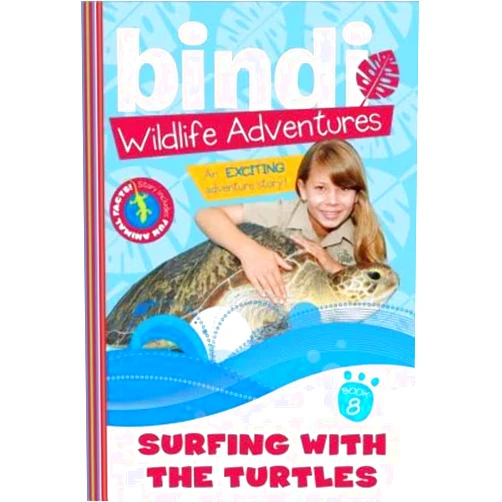 Bindi Irwin,Jess Black Surfing with Turtles: A Bindi Irwin Adventure (Bindi's Wildlife Adventures, 8)