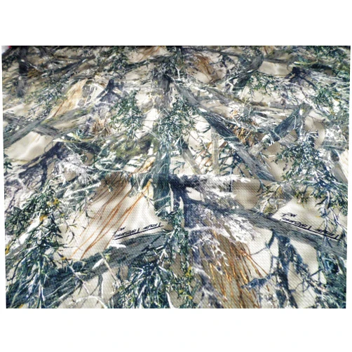 Paylessfabrics.com Printed Bullet Liverpool Textured True Timber Green MC2 Camouflage Fabric U11