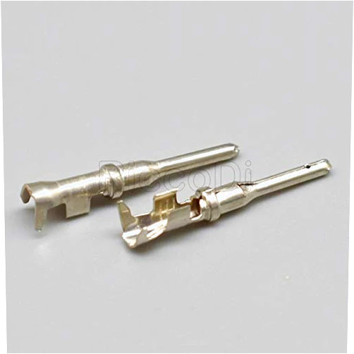 Davitu Terminals - 10-50Pcs 0460-201-16141 0460-202-16141 0460-202-16141-B DT Series Pin Contact Male Female Deutsch Crimp Solid Terminal - (Color: 1060-16-0122, Pins: 10Pcs)