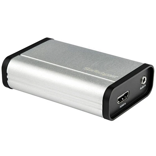 StarTech.com HDMI to USB C Video Capture Device 1080p 60fps - UVC - External USB 3.0 Type-C Capture/Live Streaming - HDMI Audio/Video Recorder Adapter - comp with USB-C/USB-A/Thunderbolt 3 (UVCHDCAP)