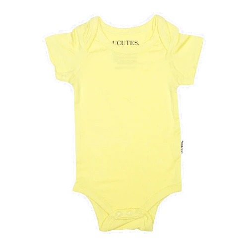 UCUTES Baby Girls Baby Boys Short Sleeve Long Sleeve One Piece Bodysuits Neutral Colors Made from Soft Bamboo Viscose