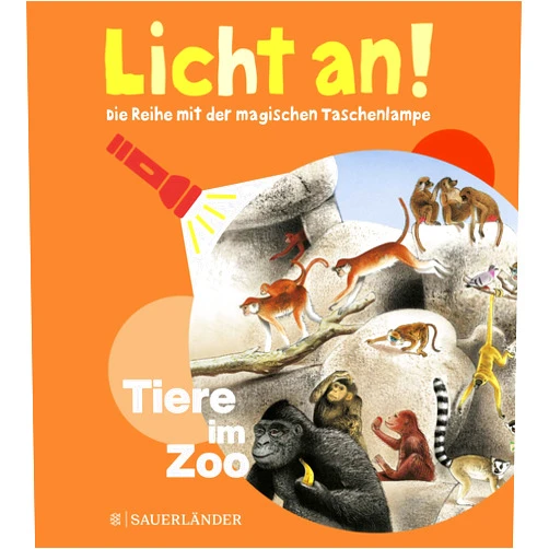 German Edition by FISCHER Sauerländer (Contributor) Tiere im Zoo: Licht an! (Licht an! Die Reihe mit der magischen Taschenlampe)