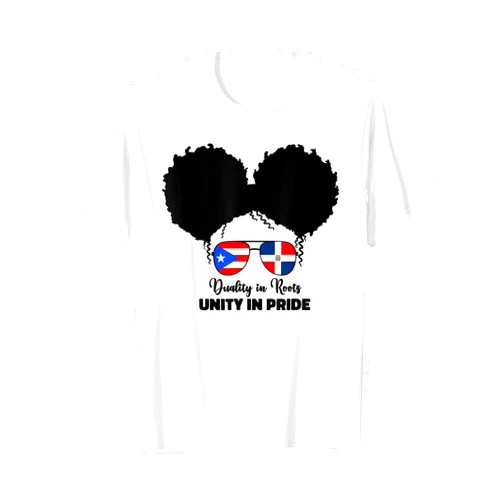 Cute Dominican And Puerto Rican Designs Co. DominiRican Dominican And Puerto Rican Rico Flag Girl Kids T-Shirt