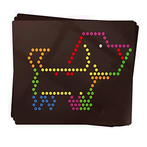 RioRand Refill Templates 20PCS for Magic Panel Light Up Board Accessories,Drawing Board Templates,Toys for Creative Play,Light Toys for Kids Aged 4 + (Animal Theme 20PCS, Paper)