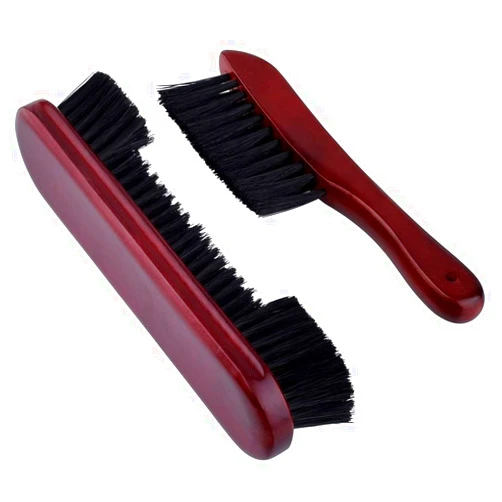 HEXJOZEI Billiard Brush Cleaner, Billiards Pool Table Brush Rail Brush Set Wood Cleaning Tools Accessory