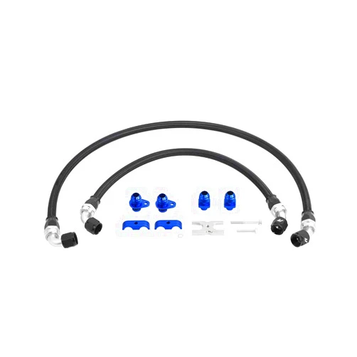 Mishimoto MMSBH-F80-15 Oil Cooler Line Kit, compatible with BMW F8X M3 and M4, 2015-2020, Black