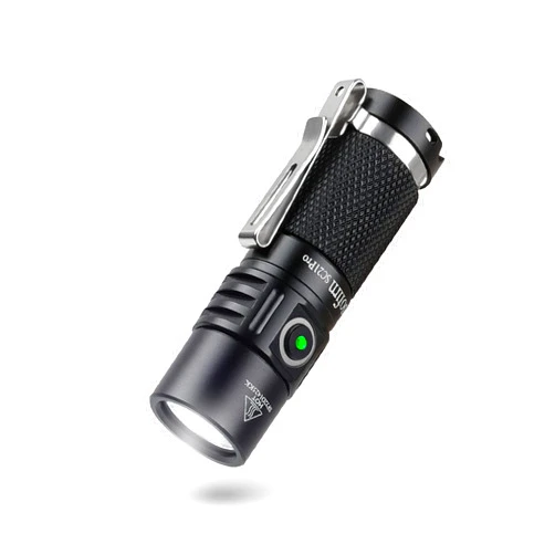 sofirn Mini Flashlight, SC21 Pro 1100 High Lumen with Upgraded Anduril UI, Small Pocket EDC Light with Super Bright 90 High CRI LH351D LED, USBC Rechargeable