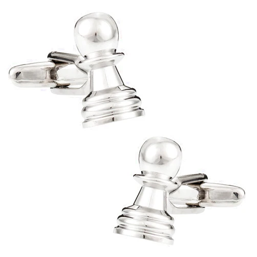 Cuff-Daddy Chess Pawn Cufflinks with Presentation Box