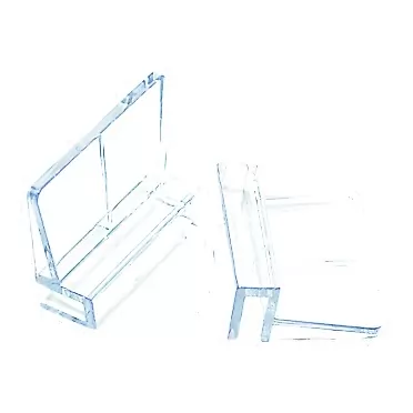 Petoolife 4Pcs 6mm Aquarium Fish Tank Acrylic Clips Glass Cover Support Holders