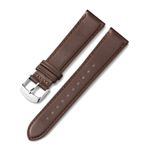 Timex Men's IQ+ Move 20mm Quick-Release Leather Strap