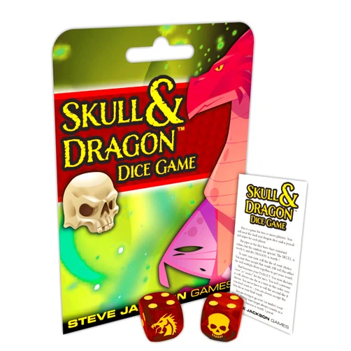 Steve Jackson Games Skull and Dragon Dice Game