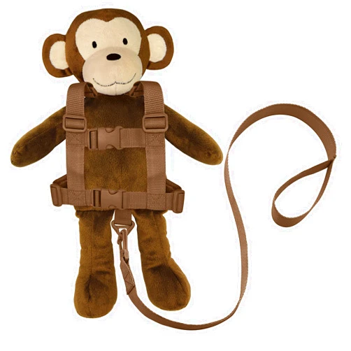 Goldbug Travel Bug Toddler Character 2-in-1 Safety Harness - Monkey