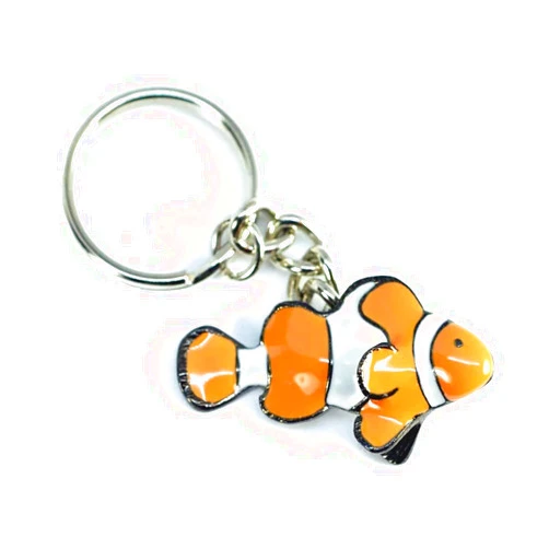 Unrealfind Quality Realistic Life-like Key Chain Clown Fish scuba diving ocean (Clown Fish)