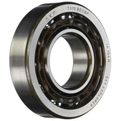 SKF 7312 BECBP Medium Series Angular Contact Bearing, ABEC 1 Precision, 40° Contact Angle, Open, Polyamide/Nylon Cage, Normal Clearance, 60mm Bore, 130mm OD, 31mm Width