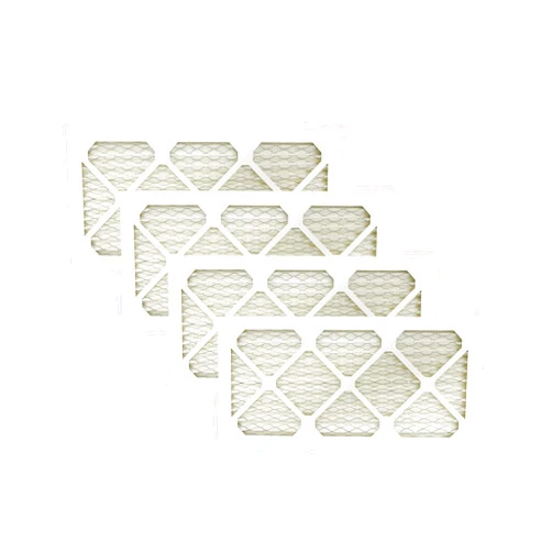 Nispira Premium Filter Replacement Set Compatible with Vornado Air Quality System Air Purifier AQS 500, 4 Sets