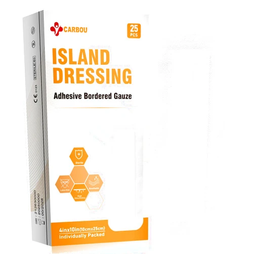 Carbou Island Dressing Bordered Gauze 4