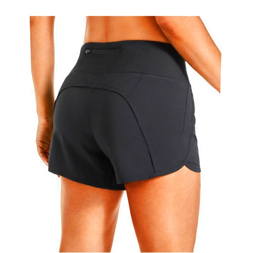 CRZ YOGA Womens Lightweight Gym Athletic Workout Shorts Liner 4