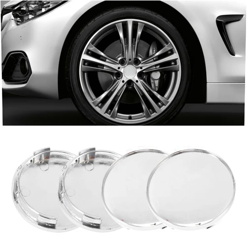 Tobenbone 4 PCS Car Wheel Hub Center Caps, 2.36