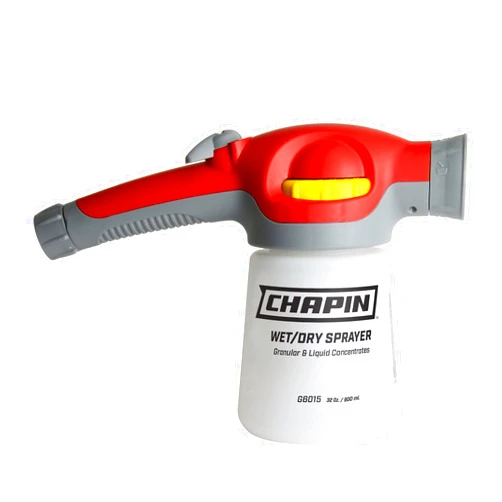 Chapin International G6015 Wet/Dry Hose-End Sprayer, Translucent