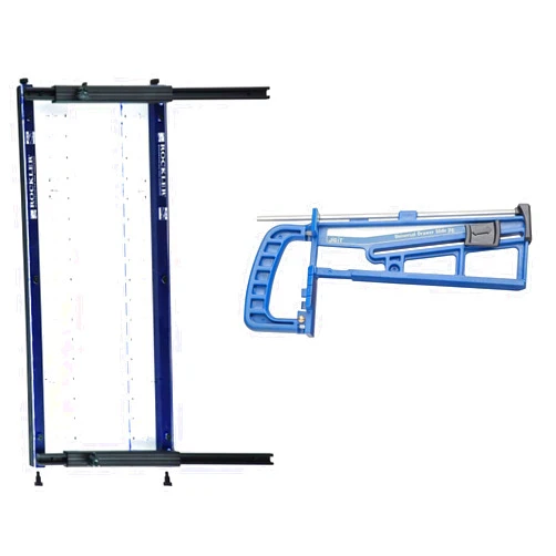 Rockler Universal Drawer Slide Jig & Shelf Drill Jig Kit: Easy, Accurate Cabinet Hardware Installation and Shelf Drilling for Woodworking