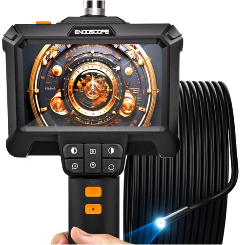 ERAMONG Endoscope Camera with Light - Borescope with 4.3
