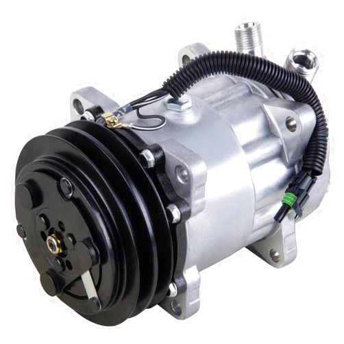 BUYAUTOPARTS! AC Compressor & A/C Clutch For Mack International & Freightliner Replaces Sanden SD7H15HD 12v 4664 4639 8104 4647 4654 - BuyAutoParts 60-02160NA NEW