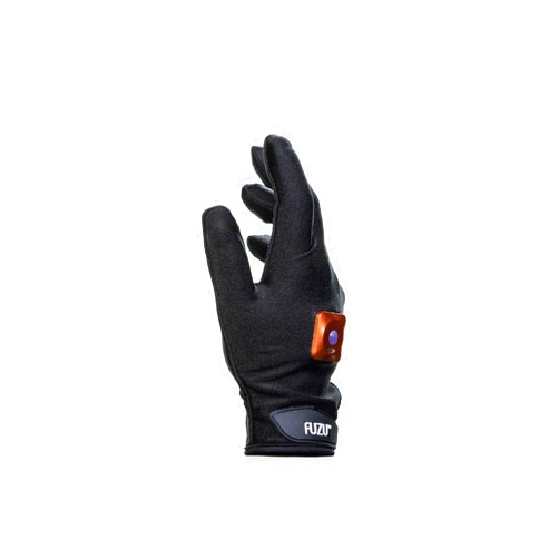 Fuzu Vibrating Massage Glove Used for providing Massages, Massaging Sore Muscles, Back, Neck, Shoulders Legs, 20 Speeds & Patterns, Rechargeable & Waterproof | Right Hand ONLY, Black