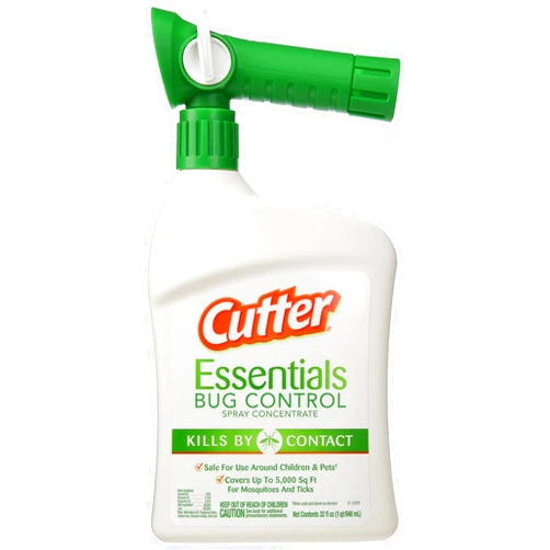 Cutter Essentials Bug Control Spray Concentrate, Kills Mosquitoes by Contact For Insects
