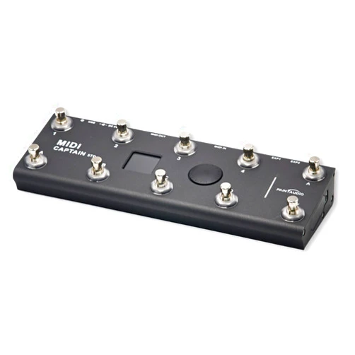 PAINTAUDIO MIDI Captain Foot Controller Multi-Effects Keyboards Synthesizer USB-MIDI musical software Bias with Time Engine Function Support all PC/CC/Note commander 10 Foot Switches