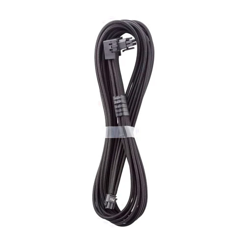 CableMod Universal Pro ModMesh Sleeved 12V-2x6 12VHPWR 90° StealthSense Direct PCIe Cable (Variant B, Black)