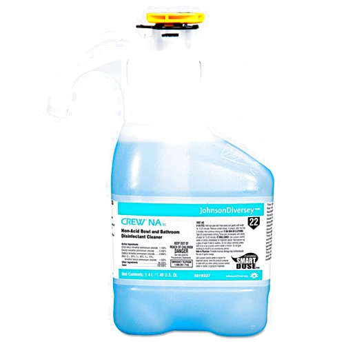 Diversey 5019237 Crew Non-Acid Bowl & Bathroom Disinfectant Cleaner Floral 47.3oz 2/Carton