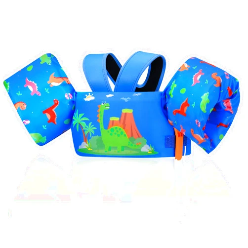 MoKo Swim Arm Band for Kids 20-30-40-50lbs, Toddler Swim Vest Cute Cartoon Swimming Wings Pool Floats Sleeve Children Water Sports Learning Swim Training Equipment