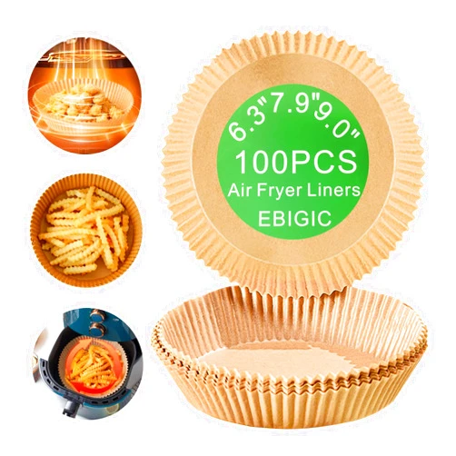 EBIGIC Air Fryer Liners, 6.3