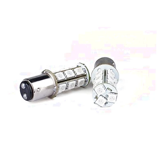 Champper 2 Pcs Car 1157 5050 18SMD Red Brake Light (Constant light / Strobe)