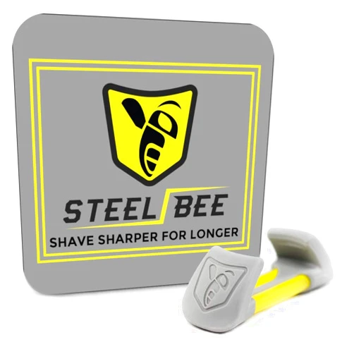 SteelBee Razor Saver | Anti-Rust Razor Cover | Blade Life-Extender | Travel Cartridge Protector | Corrosion-Preventing Attachment