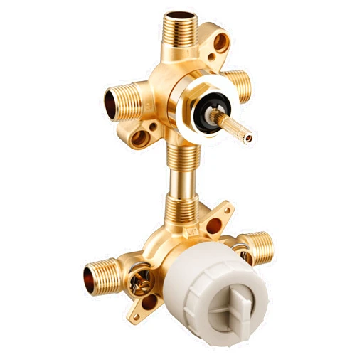Moen U232CIS M-CORE Shower Mixing Valve with 2 or 3 Function Integrated Transfer Valve with CC/IPS Connections and Stops