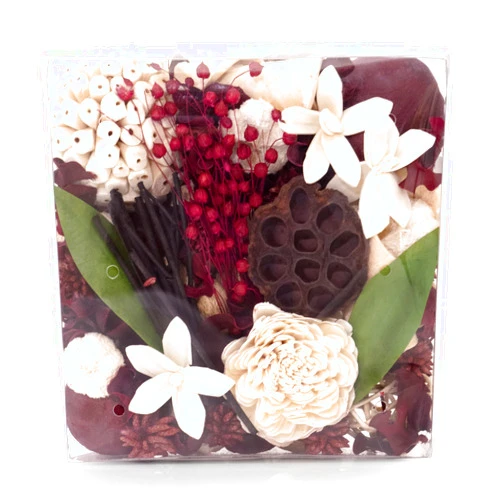 ANDALUCA Maison Box Fragrance Potpourri Decorative Vase & Bowl Filler Home Décor (Pomegranate Ginger)