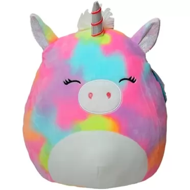 Squishmallows Official Kellytoy Fantasy Plush Stuffed Animnal Super Soft Cuddle Pillow (Phoenix Unicorn, 12 Inch) 12 Inch Phoenix Unicorn