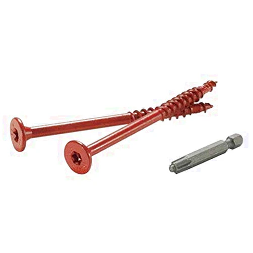 FastenMaster Flatlok No. 14 x 6 in. L #40 Torx Tap Flat Head Epoxy Carbon Steel Wood Screws 250 pk