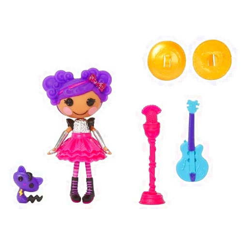Lalaloopsy Mini Doll - Storm E. Sky with Mini Pet Cool Cat, 3