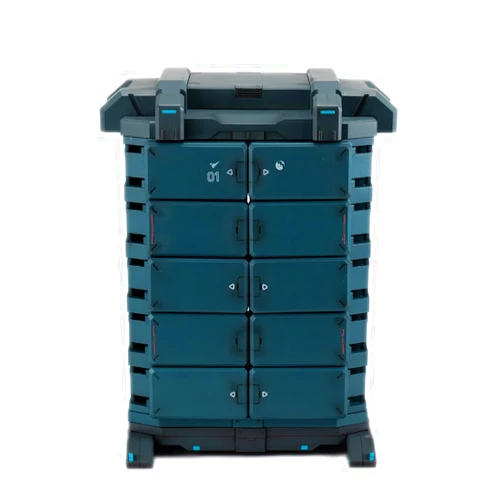 Megahouse - Mobile Suit Gundam: The Witch from Mercury - (GS07-A) MS Container (Weathering Color Edition), Realistic Model Series