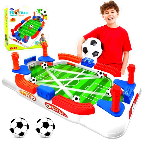 Dcoinc Mini Foosball Table Game for Kids, Soccer Board Game for 3 4 5 6 7 8-12 Year Old Boys, Pinball Interactive Birthday Christmas Sports Gifts for Home Party, Family, Playroom, Travel