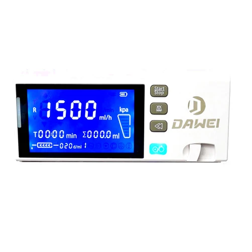 DAWEIanimed Veterinary IV Infusion Pump Portable Machine with 4.3inch Color Touch Screen,Volumetric High Infusion Accuracy for Pet Dog Cat Animals