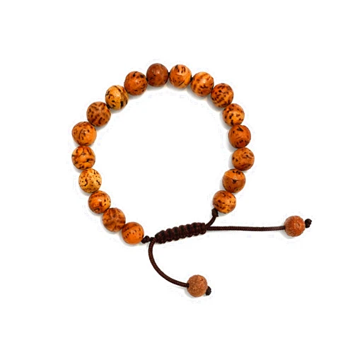 Hands Of Tibet Tibetan Mala Bodhi Seed Wrist Mala Bodhi Seed Beads From Bodh Gaya India BSM-24