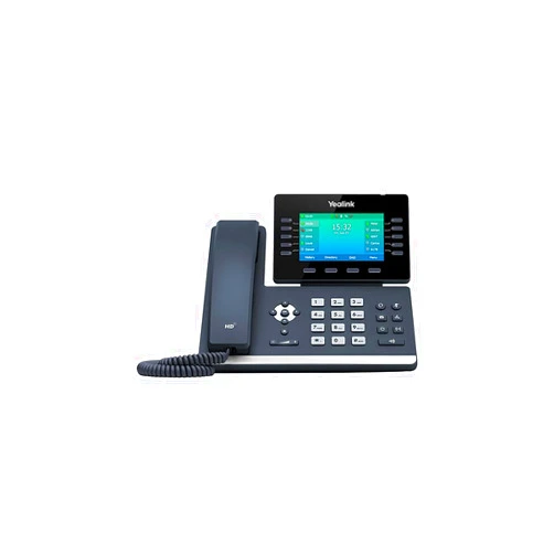 Yealink T54W IP Phone, 16 VoIP Accounts. 4.3-Inch Color Display. 802.11ac Wi-Fi, 802.3af PoE, Power Adapter Not Included (SIP-T54W)